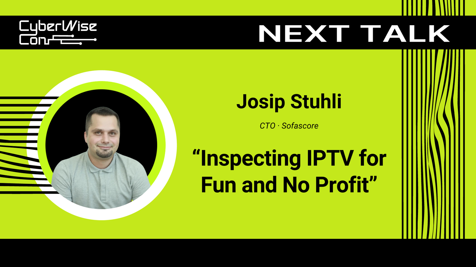 Speaker Simon Lasselsberger